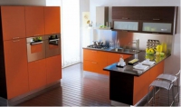 Оранжевая кухня для веселого настроения - Мебельный интернет-магазин Комека Екатеринбург