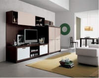 Вместительная и просторная мебель для гостиной 017 - Мебельный интернет-магазин Комека Екатеринбург