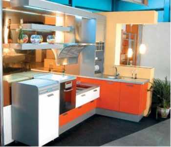 Кухонная мебель для малогабаритных кухонь - Мебельный интернет-магазин Комека Екатеринбург