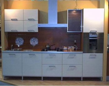 Кухня с белым фасадом - Мебельный интернет-магазин Комека Екатеринбург
