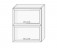 Антресоль сушка витрина АС2ст 720х600 - Мебельный интернет-магазин Комека Екатеринбург