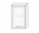Шкаф навесной витрина НШ1ст 450х720 - Мебельный интернет-магазин Комека Екатеринбург
