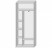 Шкаф-купе вешалка справа 2 двери  935х450х2300 - Мебельный интернет-магазин Комека Екатеринбург